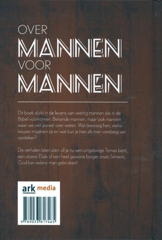 Achterkant van Op de man af