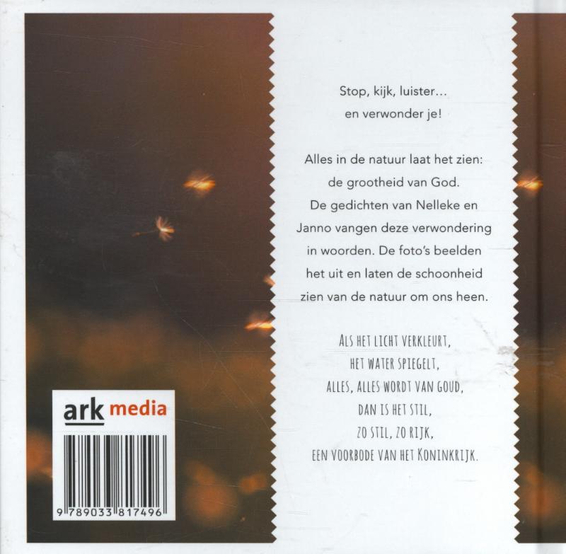 Achterkant van In de wind hoor ik uw stem