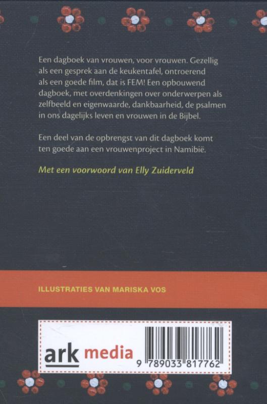 Achterkant van FEM! Dagboek