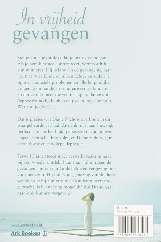 Achterkant van In vrijheid gevangen
