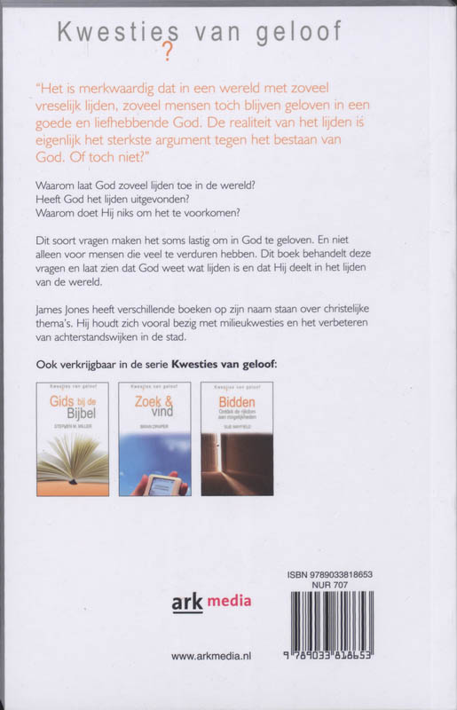 Achterkant van Waarom is er lijden?