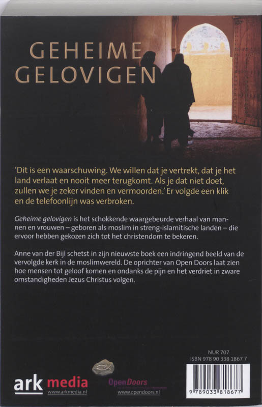 Achterkant van Geheime gelovigen