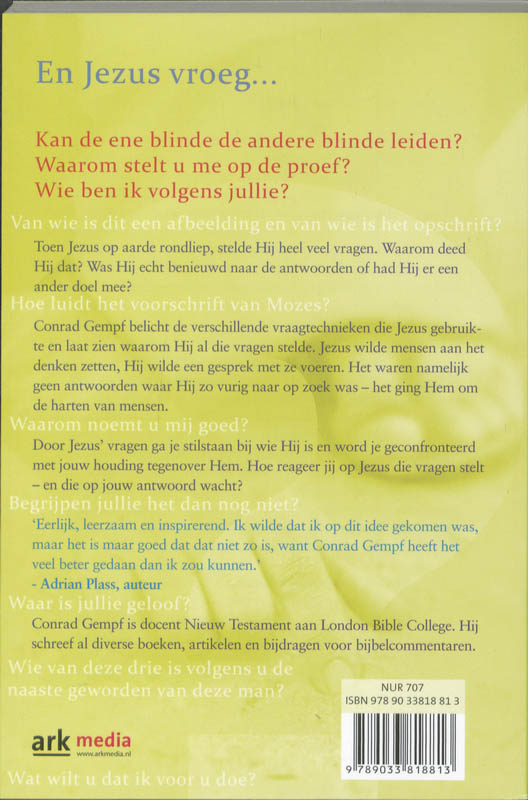 Achterkant van En Jezus vroeg...