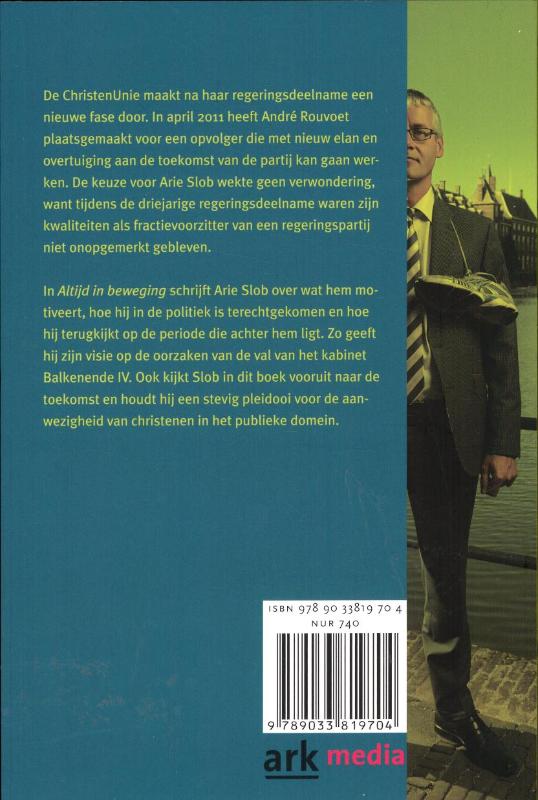 Achterkant van Altijd in beweging