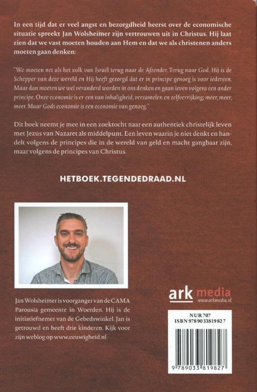 Achterkant van Tegen de draad
