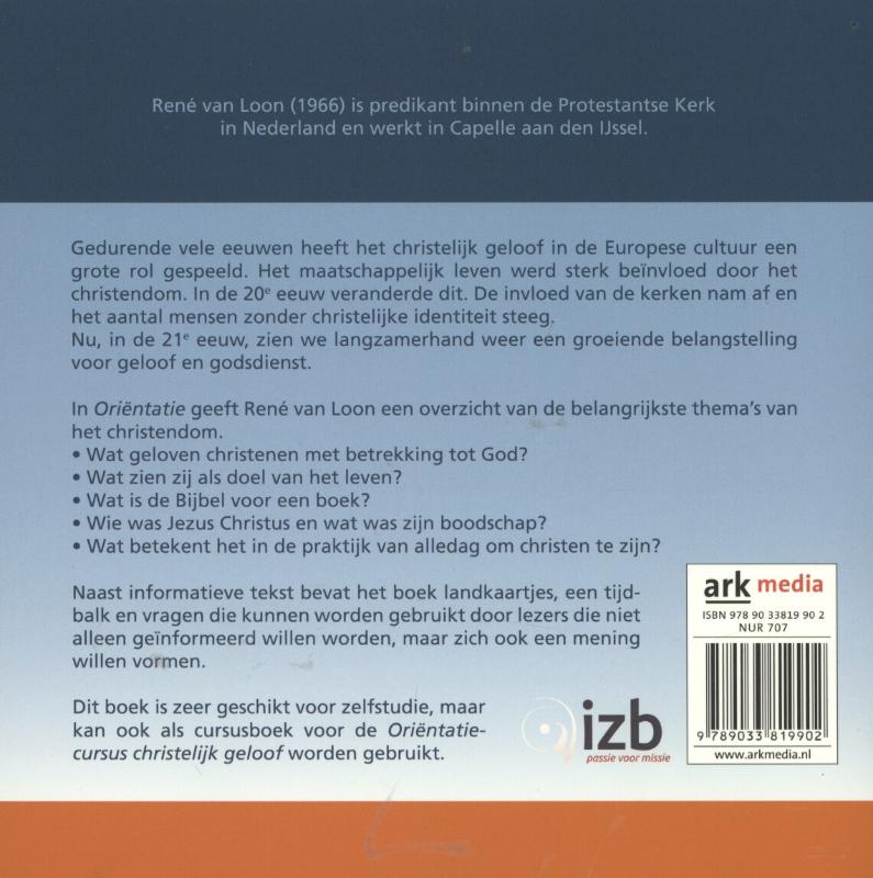 Achterkant van Oriëntatie