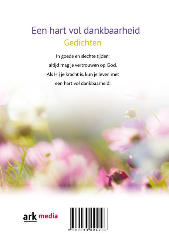 Achterkant van Een hart vol dankbaarheid