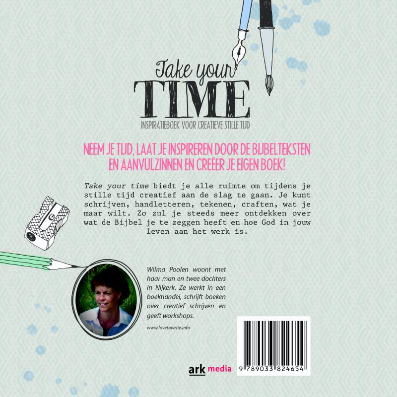 Achterkant van Take your time