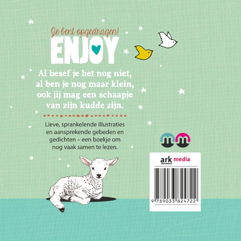 Achterkant van Je bent opgedragen! Enjoy