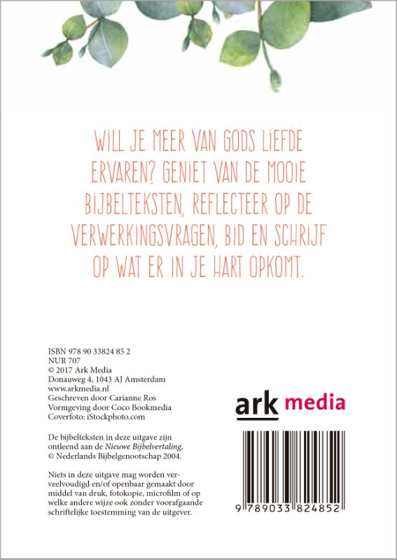 Achterkant van Vol van Gods liefde
