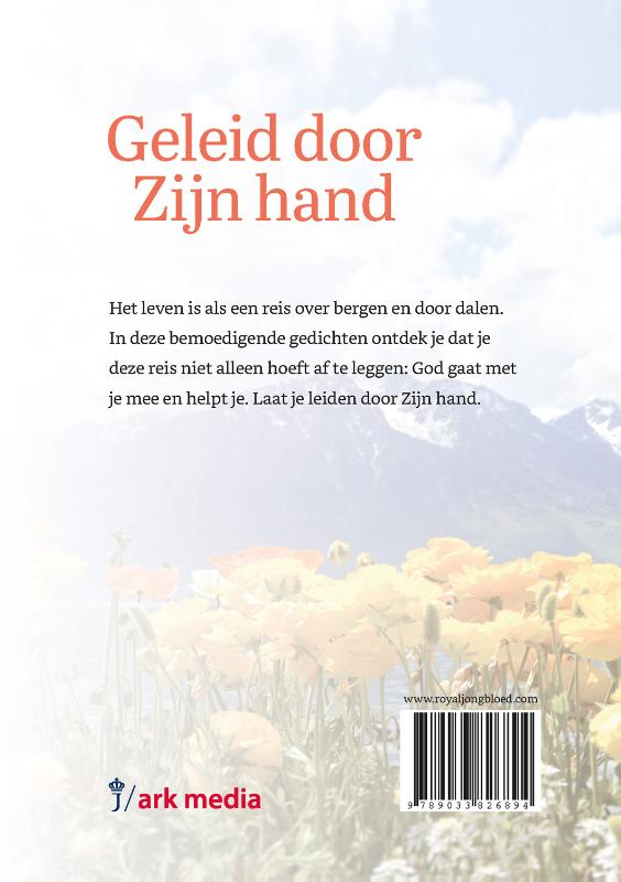 Achterkant van Geleid door Zijn hand