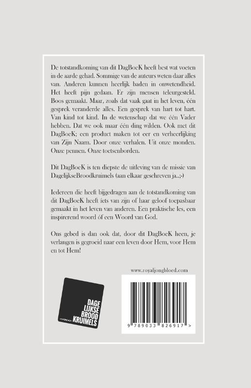 Achterkant van DagelijkseBroodkruimels