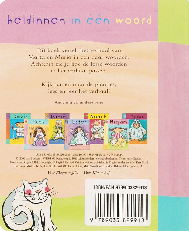 Achterkant van Marta