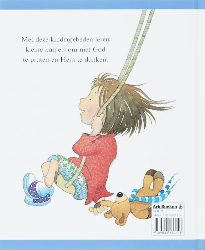 Achterkant van Gebeden voor kleine kanjers