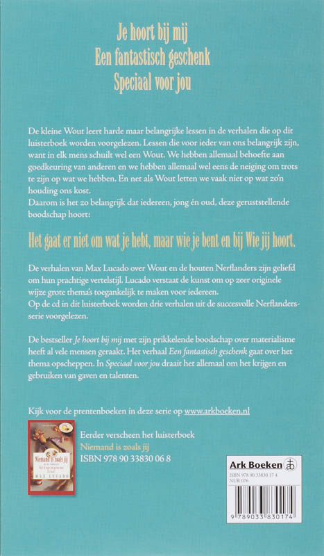 Achterkant van Je hoort bij mij