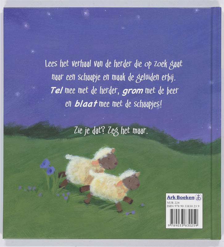 Achterkant van Het verloren schaap