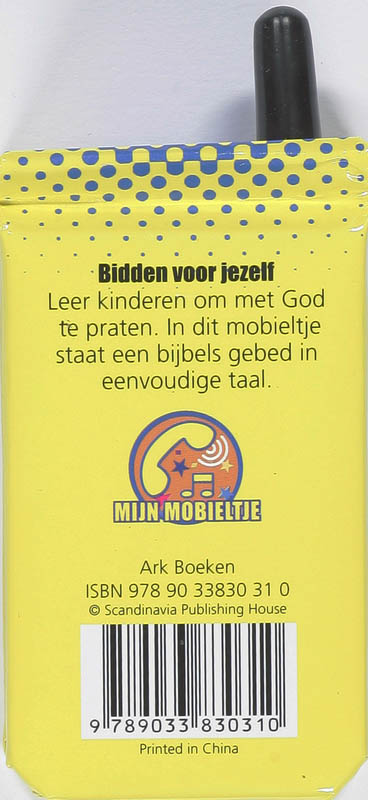 Achterkant van Bidden voor jezelf