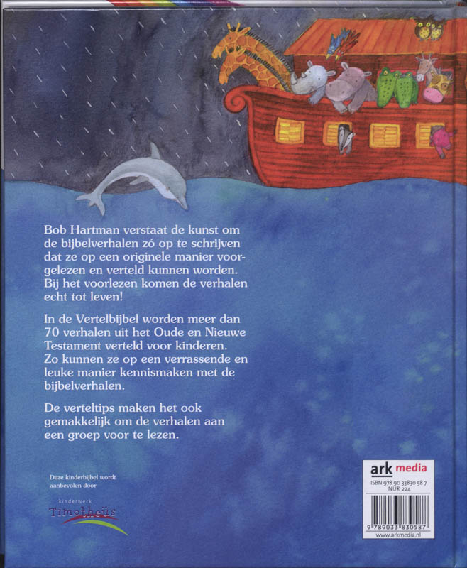Achterkant van Vertelbijbel