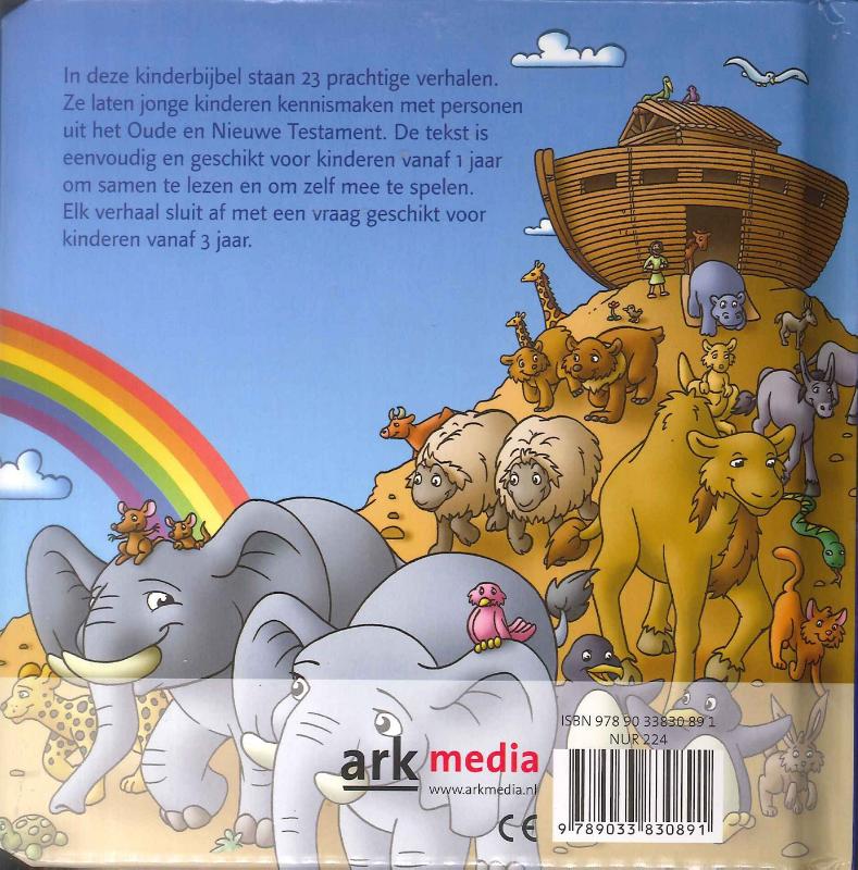 Achterkant van Neem maar mee Bijbel