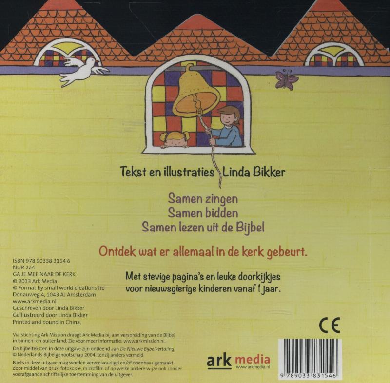 Achterkant van Ga je mee naar de kerk?