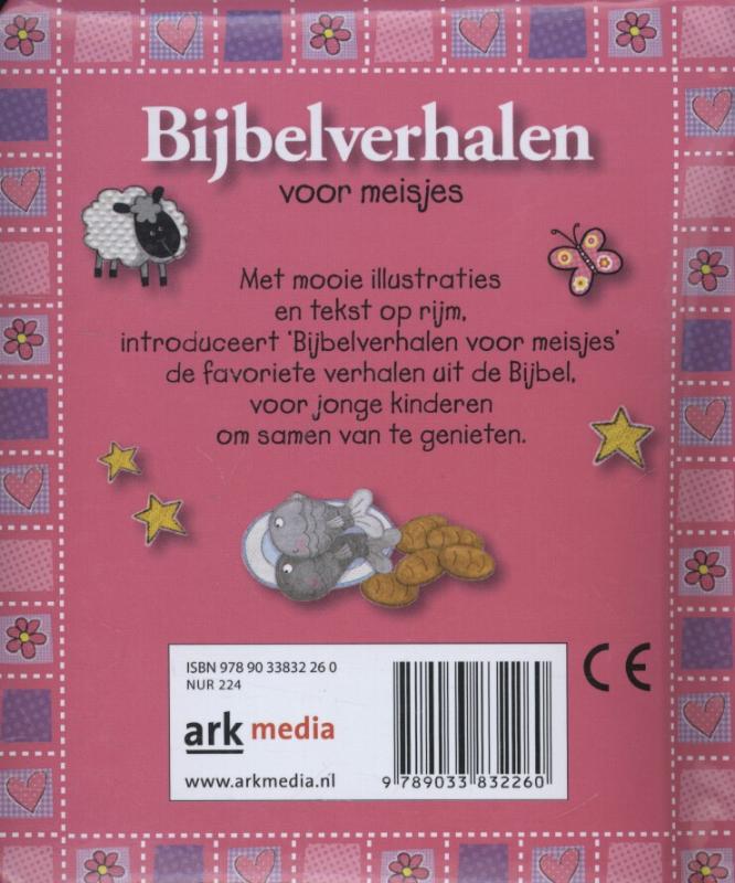 Achterkant van Bijbelverhalen voor meisjes
