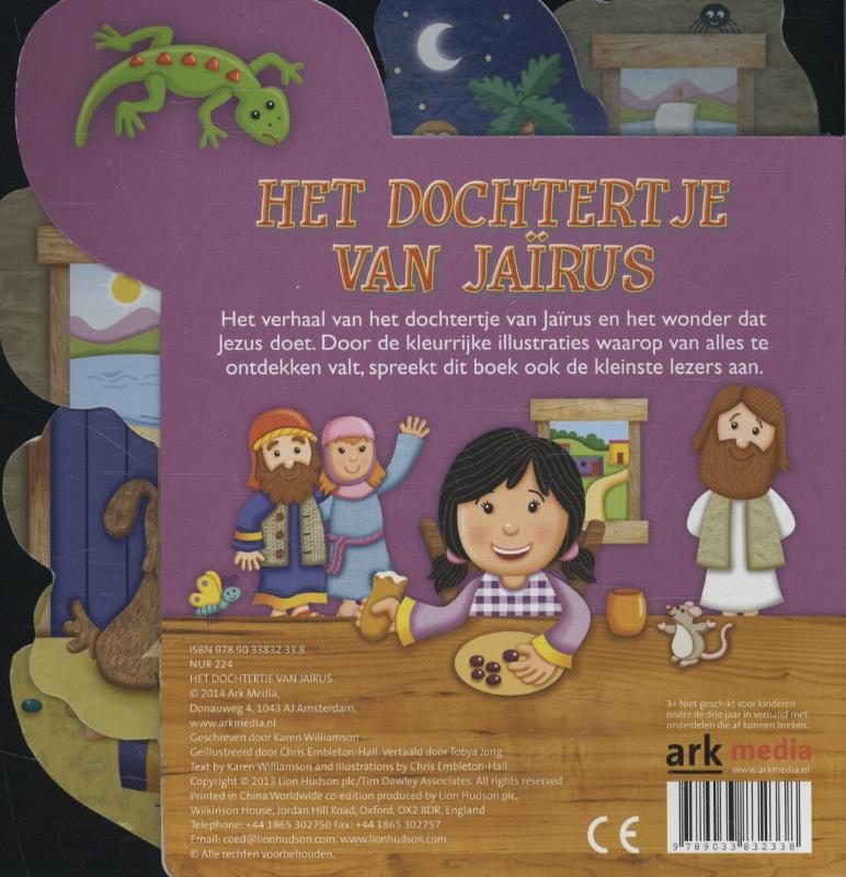 Achterkant van Het dochtertje van Jairus