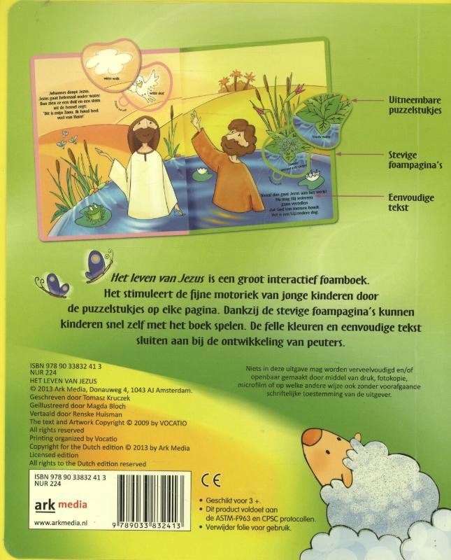 Achterkant van Het leven van Jezus