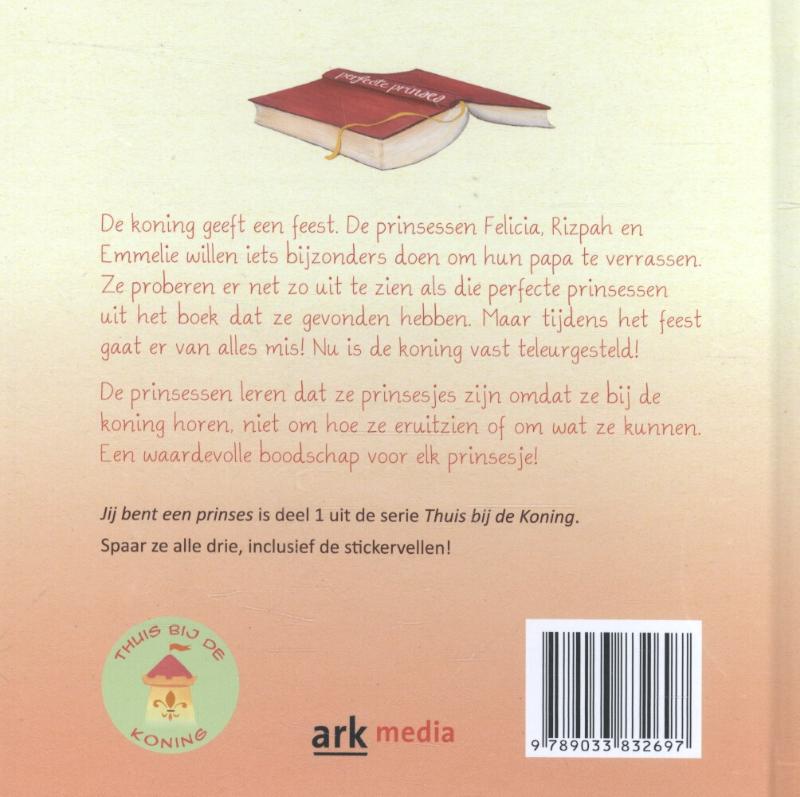Achterkant van Jij bent een prinses!