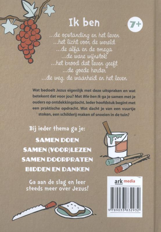 Achterkant van Wie ben ik?