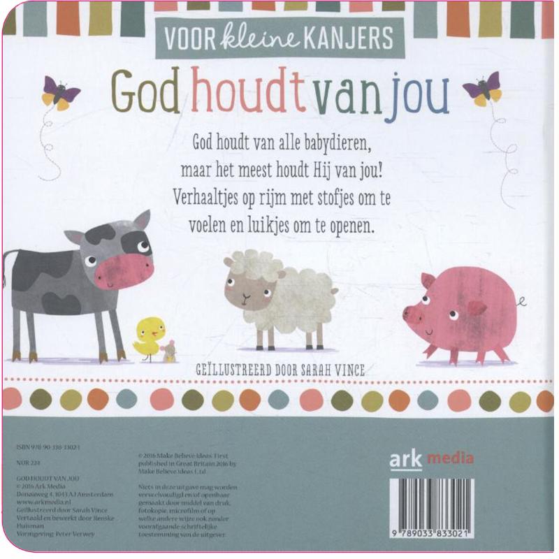 Achterkant van God houdt van jou