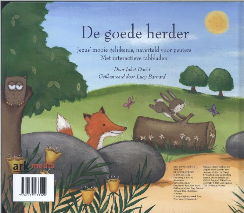 Achterkant van De goede herder