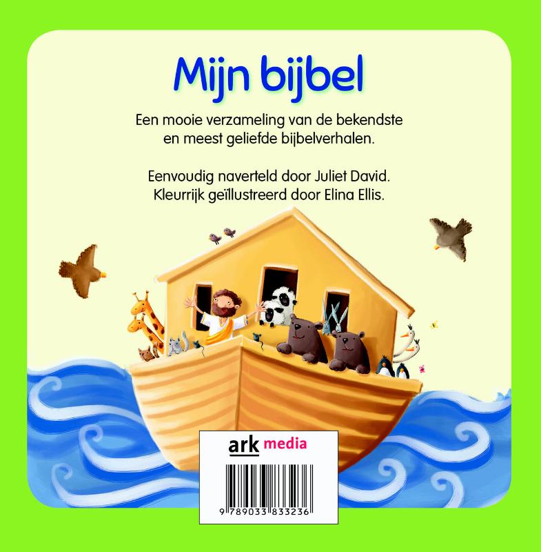Achterkant van Mijn bijbel