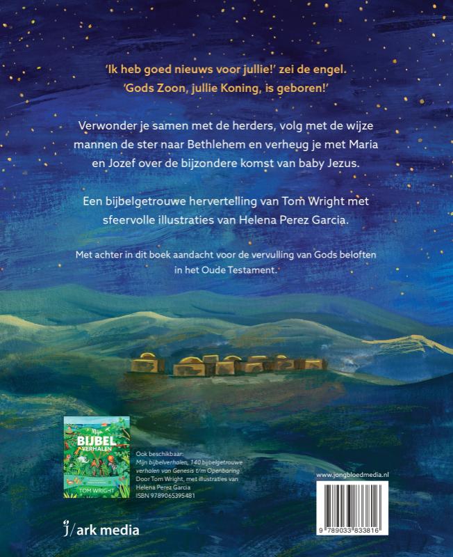 Achterkant van Het eerste kerstfeest