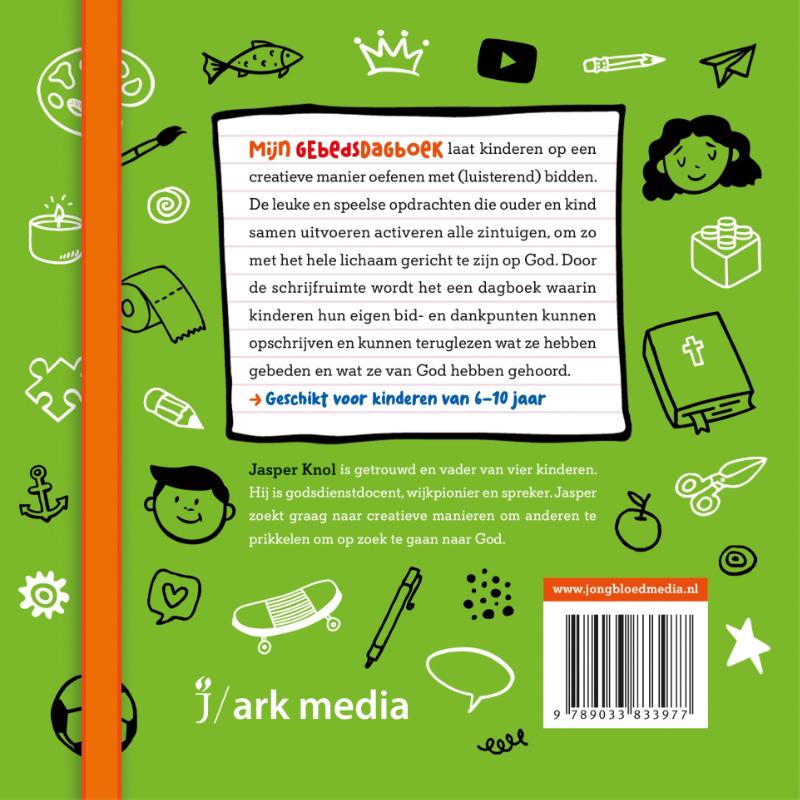 Achterkant van Mijn gebedsdagboek