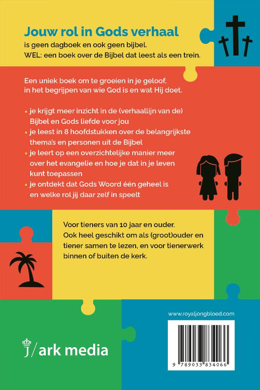 Achterkant van Jouw rol in Gods verhaal