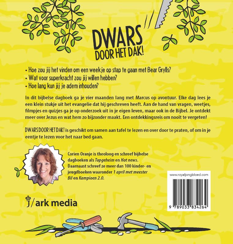 Achterkant van Dwars door het dak!