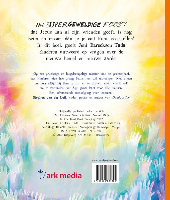 Achterkant van Het supergeweldige feest