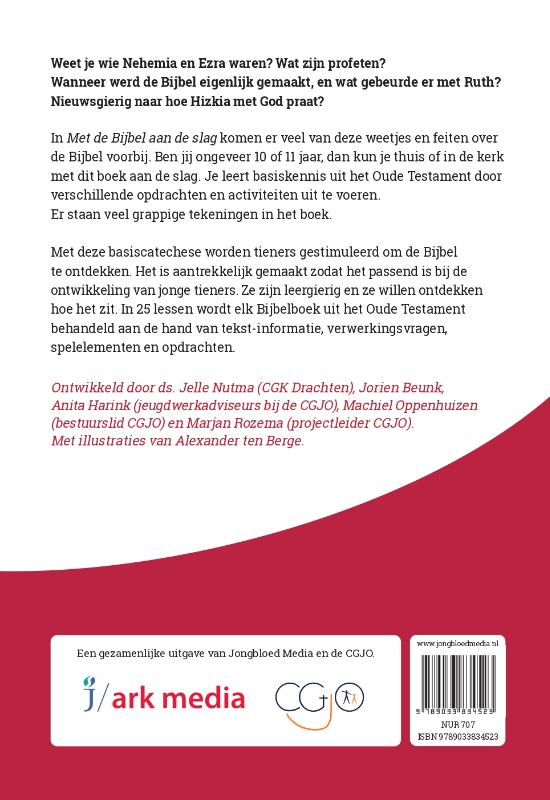 Achterkant van Met de Bijbel aan de slag