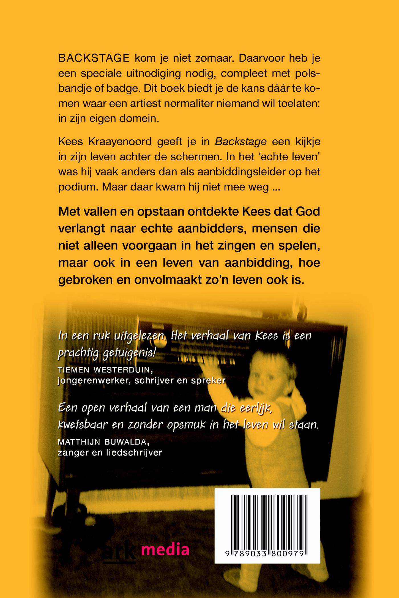 Achterkant van Backstage