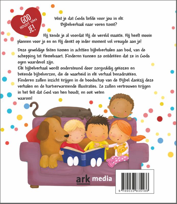 Achterkant van God houdt van je!