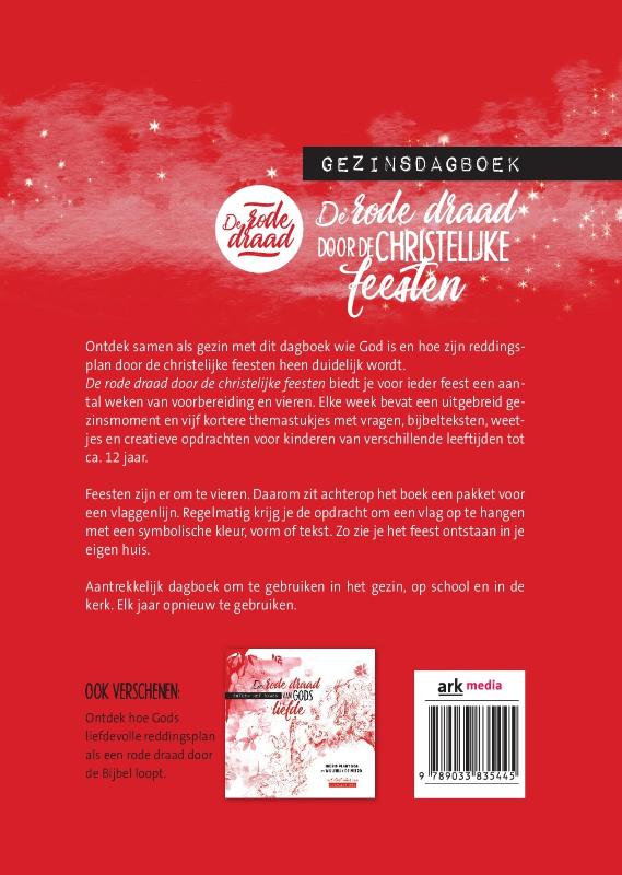 Achterkant van De rode draad door de christelijke feesten