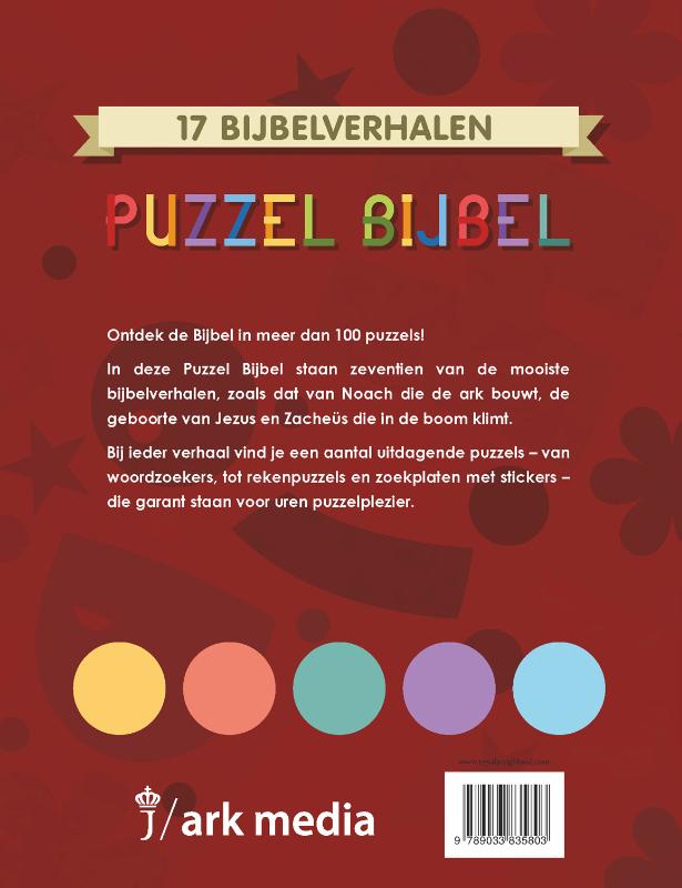 Achterkant van Puzzelbijbel