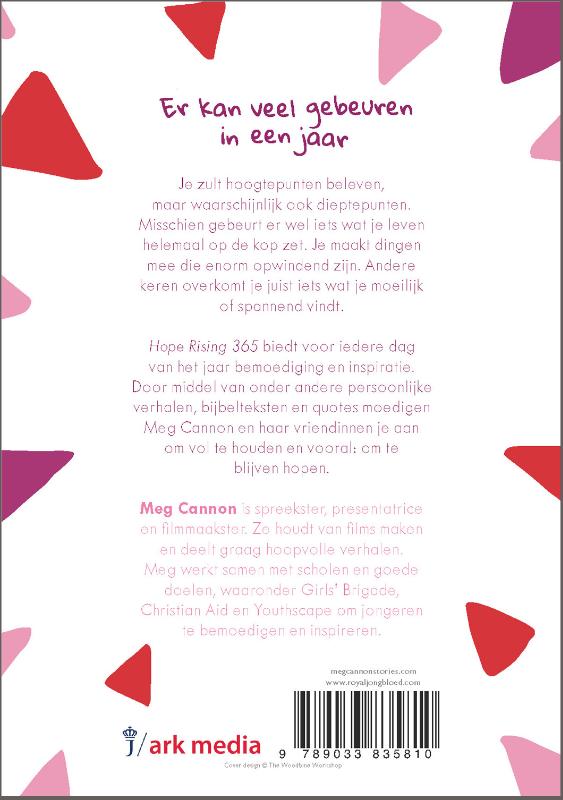 Achterkant van Hope Rising 365