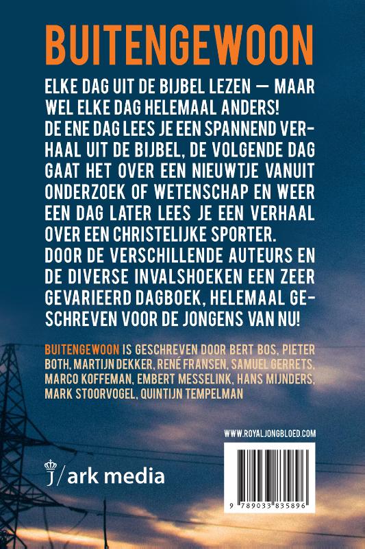 Achterkant van Buitengewoon