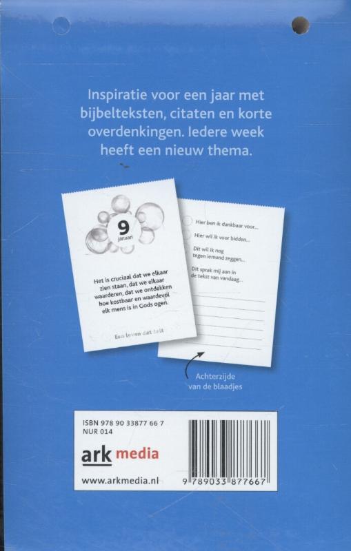 Achterkant van Bronwater