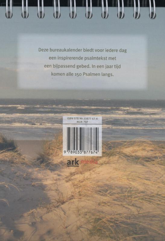 Achterkant van Een jaar door de Psalmen