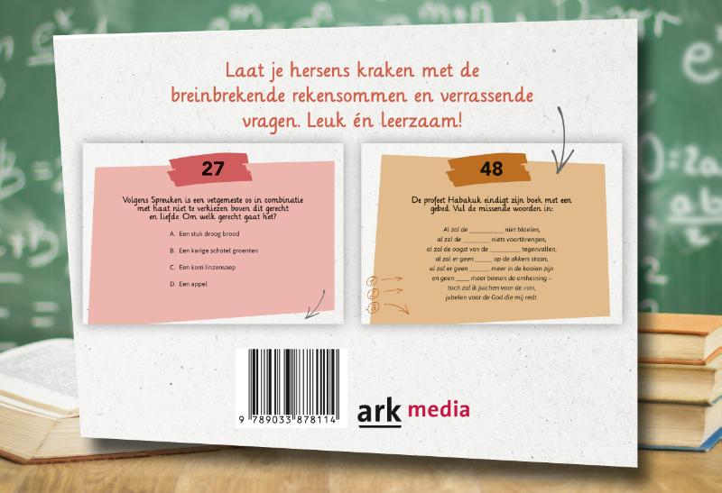 Achterkant van Bijbelse breintrainer