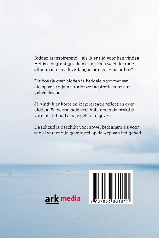 Achterkant van Zin in bidden