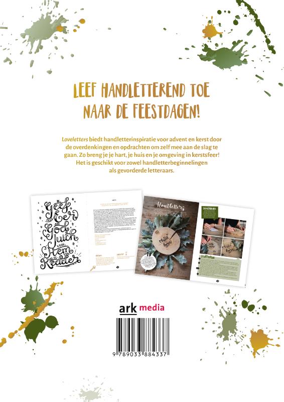 Achterkant van Loveletters kerstspecial