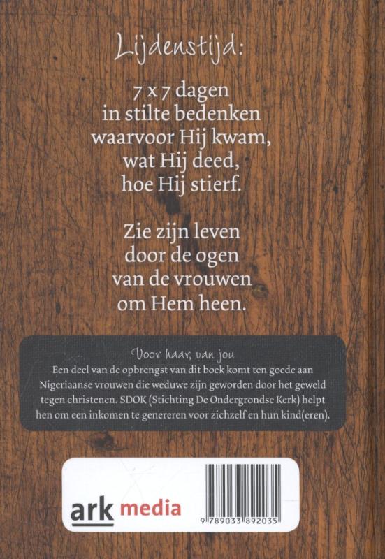 Achterkant van Vrouwen rond het kruis